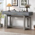 Consolle moderna da 57 con tre cassetti e design unico delle gambe per ingresso, corridoio e soggiorno