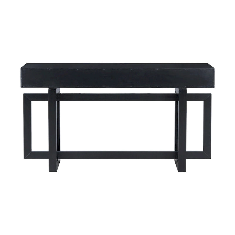 Consolle moderna da 57 con tre cassetti e design unico delle gambe per ingresso, corridoio e soggiorno