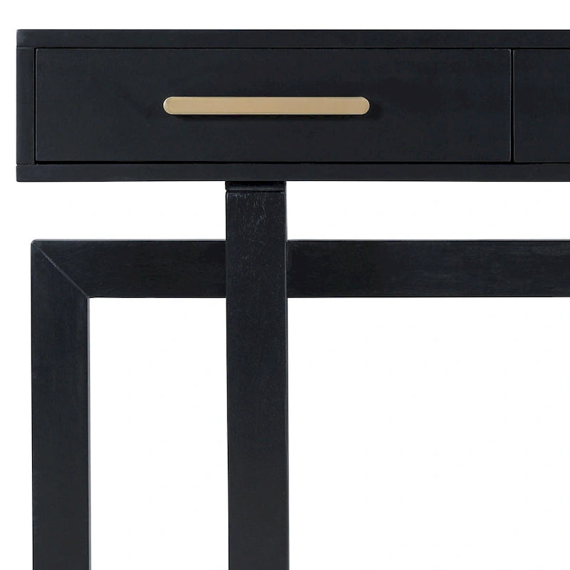 Consolle moderna da 57 con tre cassetti e design unico delle gambe per ingresso, corridoio e soggiorno
