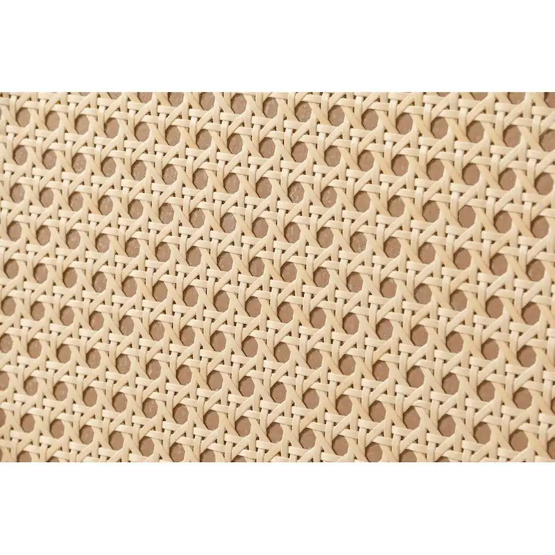 Mobile contenitore decorativo con 4 ante in rattan
