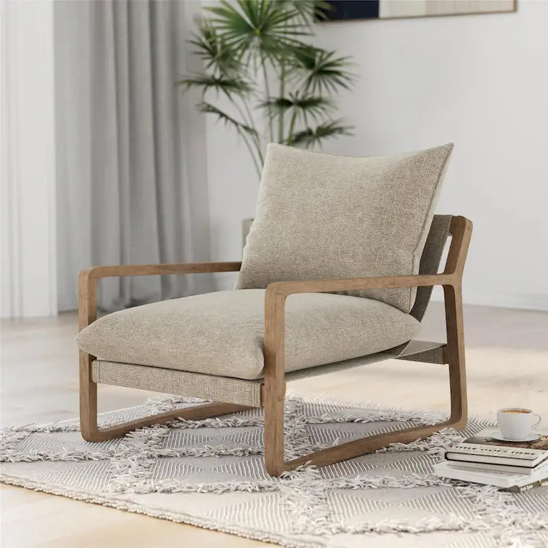Poltrona decorativa in stile rétro