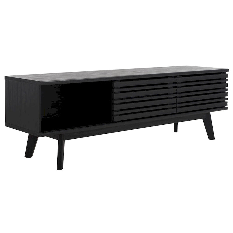 Mobile TV contenitore in noce da 59 pollici - 59 W x 15 L x 19 H - 59Wx15Dx19H