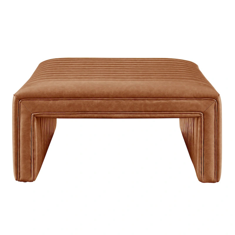 Mesa de centro de cuero sintético