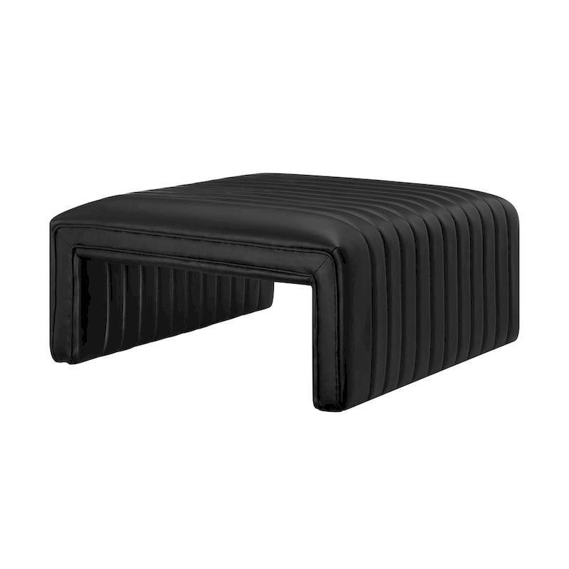 Mesa de centro de cuero sintético