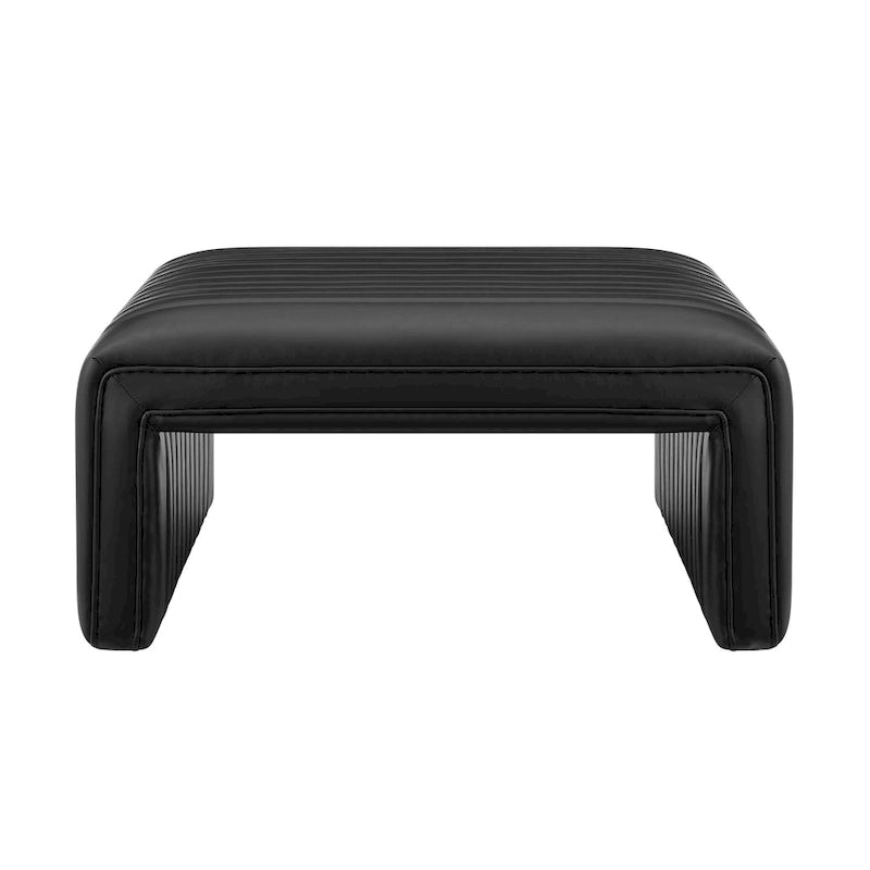 Mesa de centro de cuero sintético