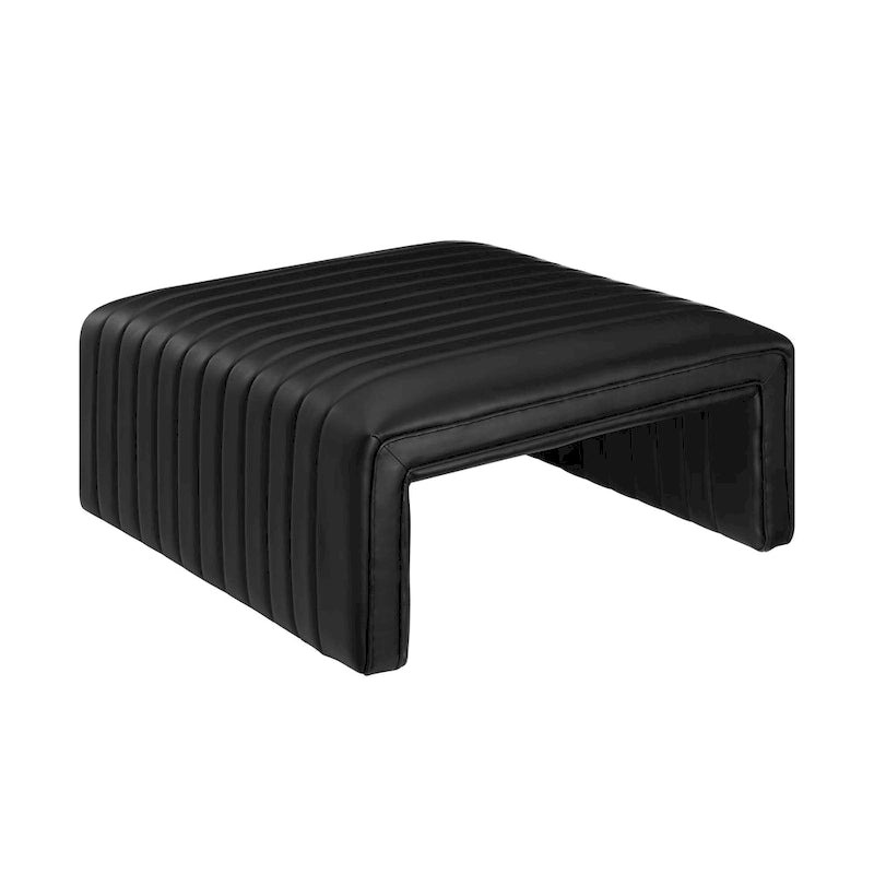 Mesa de centro de cuero sintético