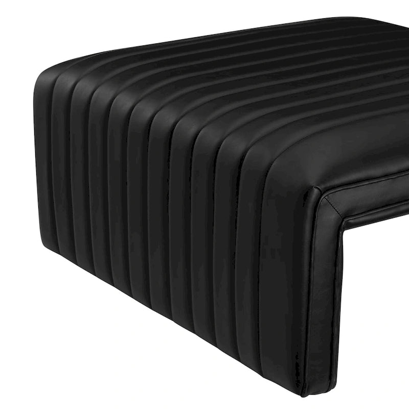 Mesa de centro de cuero sintético