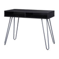 Scrivania minimalista con gambe a forcina