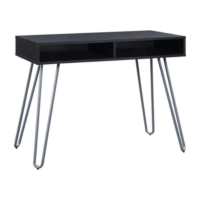 Scrivania minimalista con gambe a forcina