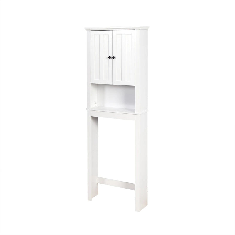Armario de almacenamiento de madera para baño sobre el inodoro, ahorra espacio - 23.62 x 7.72 x 67.32 pulgadas